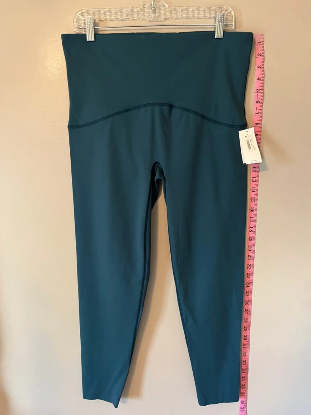 New! SPANX Booty Boost Full Length Leggings in Crystal Teal Size 1X NWT - Picture 5 of 13